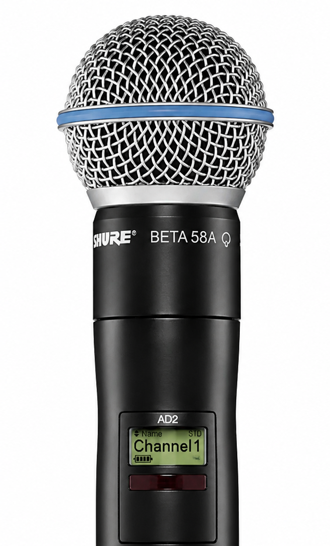 SHURE AXIENT AD2/B58 Transmisor  de mano