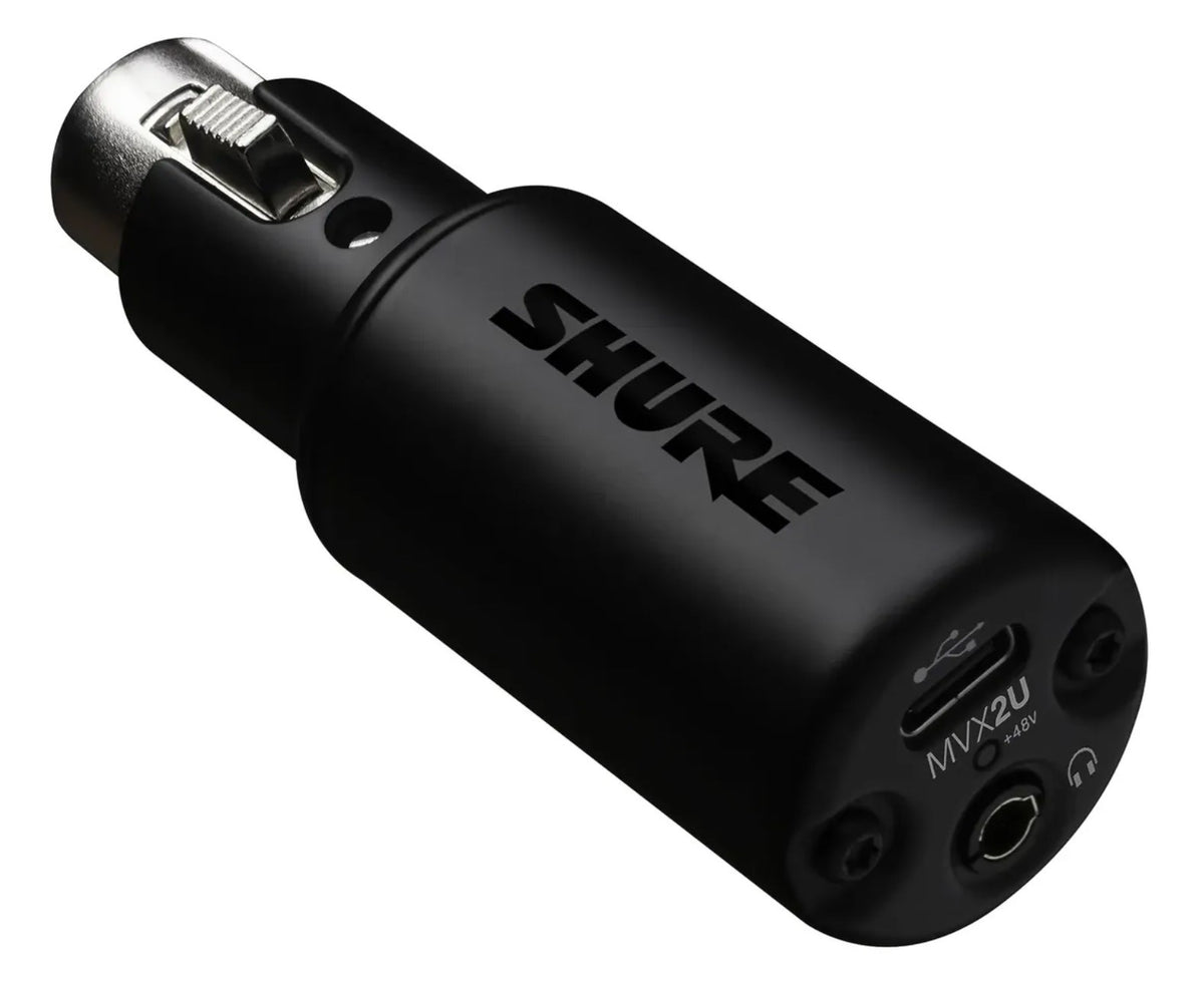 SHURE MVX2U Interfaz